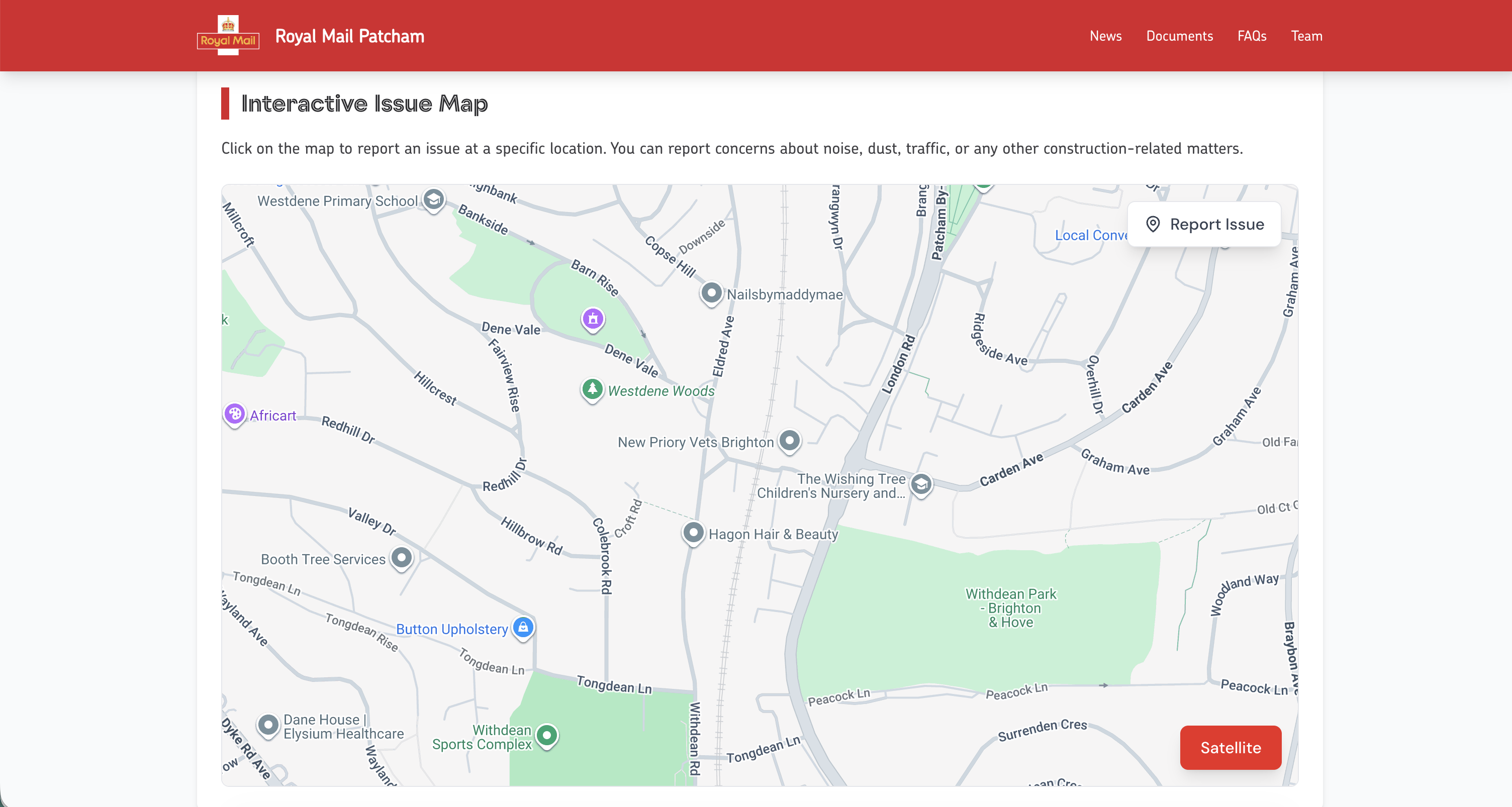 Brighton Delivery Office Construction consultation